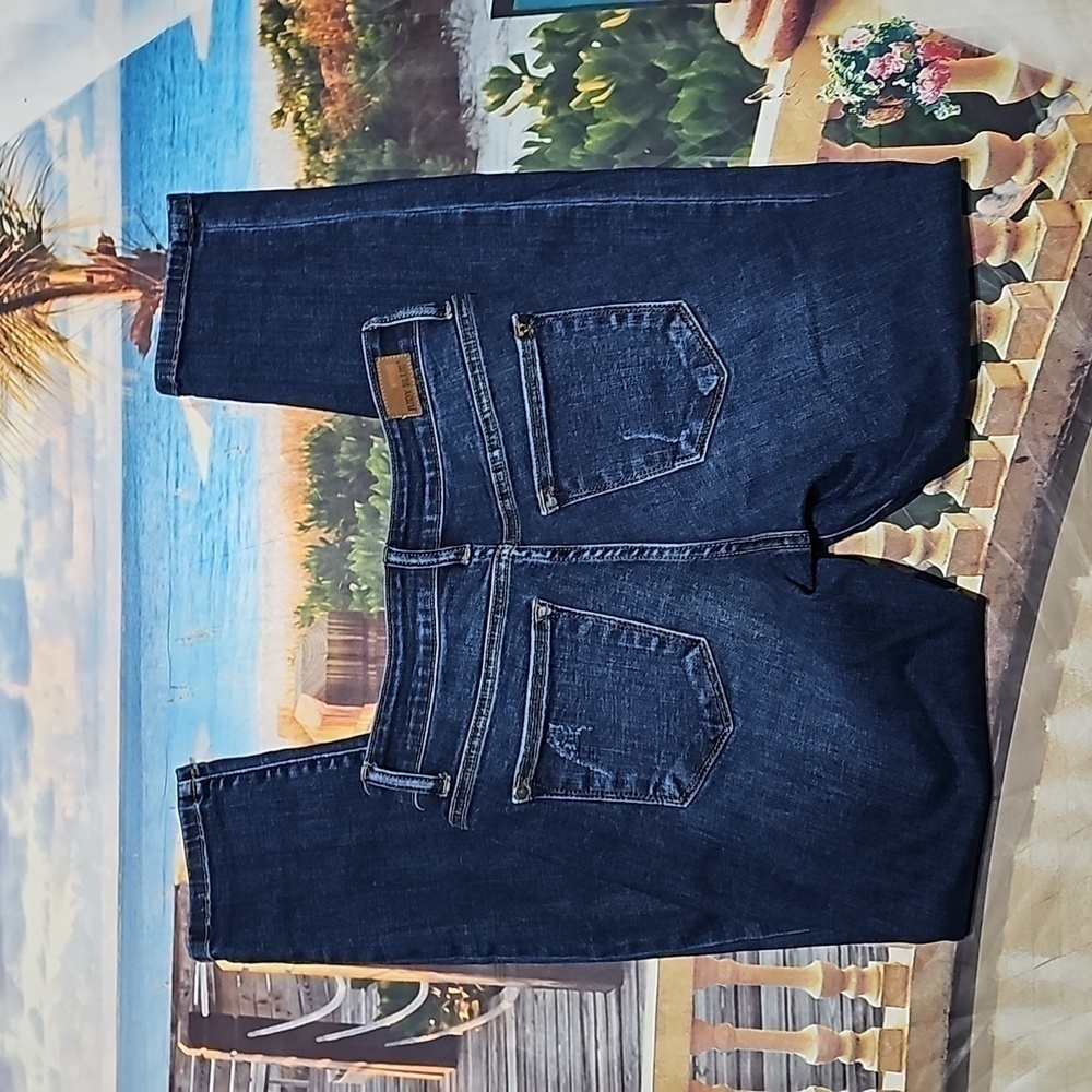 Judy Blue Slim Fit‎ Distressed Jeans Size 5/27 - Picture 5 of 5